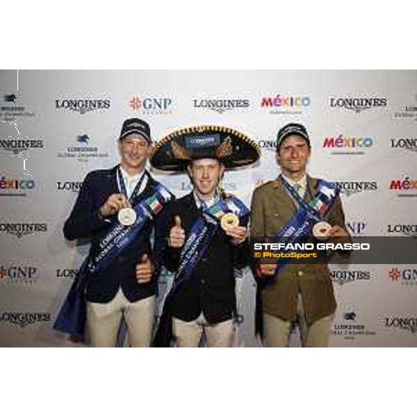 LGCT of Mexico City - Press conference - Daniel Deusser (GER), Scott Brash (GBR), Alberto Zorzi (ITA) - Mexico City, Campo Marte - 25 March 2018 - ph.Stefano Grasso/LGCT