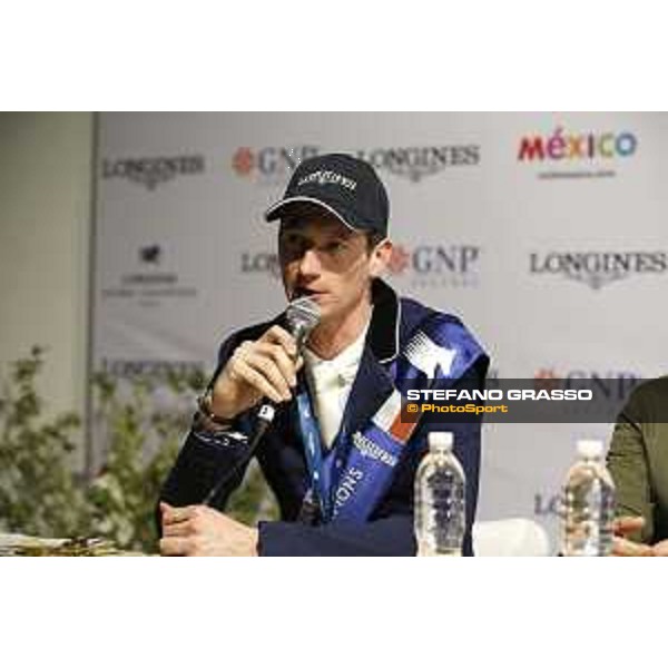 LGCT of Mexico City - Press conference - Daniel Deusser (GER) - Mexico City, Campo Marte - 25 March 2018 - ph.Stefano Grasso/LGCT