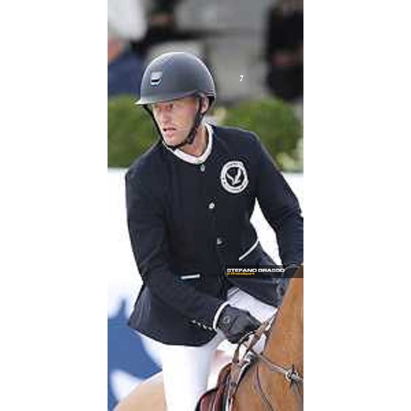GCL of London - Round 1 - Team Vienna Eagles - Niels Bruynseels on Gancia de Muze - London,4th august 2017 - ph.Stefano Grasso/GCL