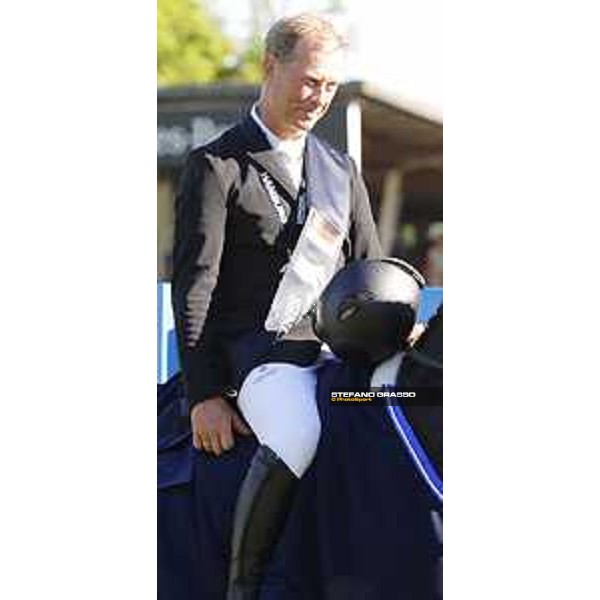 LGCT of Hamburg - Grand Prix - Rolf Goran Bengtsson retires Casall ASK from the competition - Hamburg, Derby Park - 27 May 2017 - ph.Stefano Grasso/LGCT