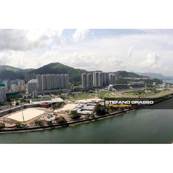 Olympic Equestrian Venue - areal view Hong Kong, Sha Tin, 8th dec, 2007 ph. HKJC