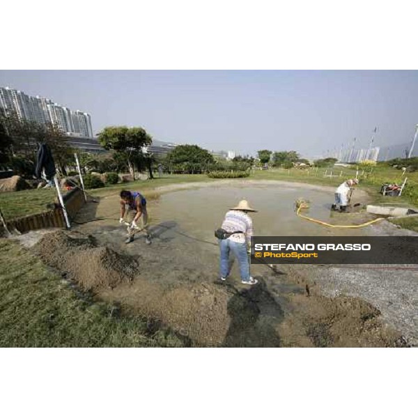 Olympic Equestrian Venue - training arena for eventing Hong Kong, Sha Tin, 8th dec, 2007 ph. Stefano Grasso