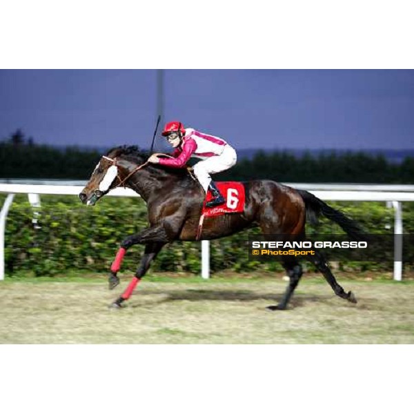 S.Guerrieri on Green Chapel wins the Premio di Sicilia Siracusa, 12th jan. 2008 ph. Stefano Grasso