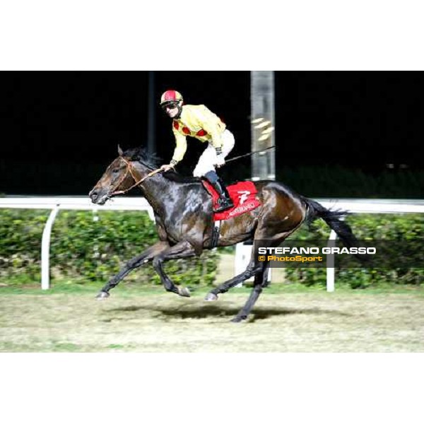 Gabriele Bietolini on Once More Dubai wins the Premio Nastro D\' Oro di Sicilia Siracusa, 12th jan. 2008 ph. Stefano Grasso