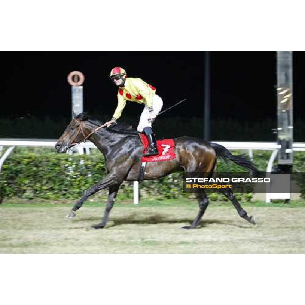 Gabriele Bietolini on Once More Dubai wins the Premio Nastro D\' Oro di Sicilia Siracusa, 12th jan. 2008 ph. Stefano Grasso