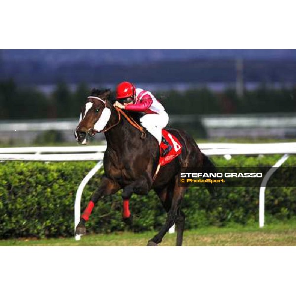 S.Guerrieri on Green Chapel wins the Premio Sicilia Siracusa, 12th jan. 2008 ph. Stefano Grasso