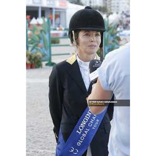 LGCT of Miami Beach - Grand Prix - Prize giving ceremony - Edwina Tops-Alexander (AUS) - Miami Beach, - 8 April 2018 - ph.Mario Grassia/LGCT