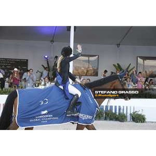 LGCT of Miami Beach - Grand Prix - Prize giving ceremony - Edwina Tops-Alexander (AUS) - Miami Beach, - 8 April 2018 - ph.Mario Grassia/LGCT