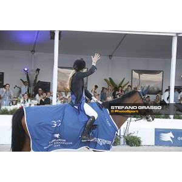 LGCT of Miami Beach - Grand Prix - Prize giving ceremony - Edwina Tops-Alexander (AUS) - Miami Beach, - 8 April 2018 - ph.Mario Grassia/LGCT