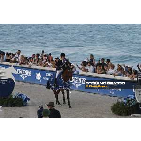 LGCT of Miami Beach - Grand Prix - Prize giving ceremony - Lap of honour for Edwina Tops-Alexander (AUS) - Miami Beach, - 8 April 2018 - ph.Mario Grassia/LGCT