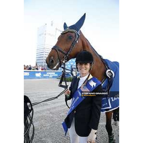 LGCT of Miami Beach - Grand Prix - Prize giving ceremony - Edwina Tops-Alexander (AUS), - Miami Beach, - 8 April 2018 - ph.Stefano Grasso/LGCT