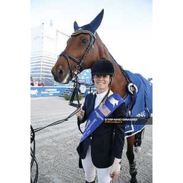 LGCT of Miami Beach - Grand Prix - Prize giving ceremony - Edwina Tops-Alexander (AUS), - Miami Beach, - 8 April 2018 - ph.Stefano Grasso/LGCT