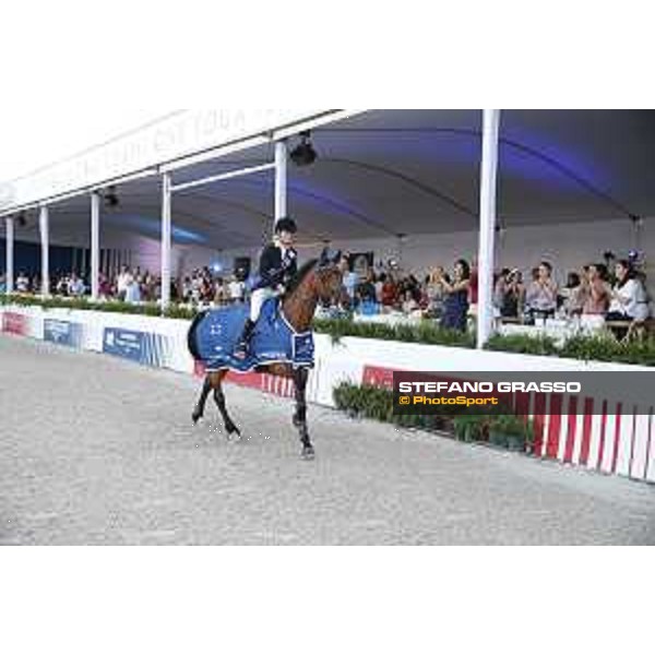 LGCT of Miami Beach - Grand Prix - Lap of Honour for Edwina Tops-Alexander (AUS) - Miami Beach, - 8 April 2018 - ph.Stefano Grasso/LGCT