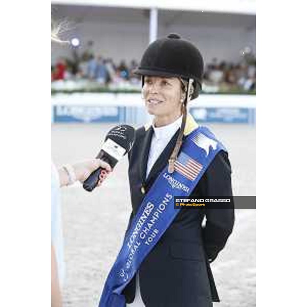 LGCT of Miami Beach - Grand Prix - Prize giving ceremony - Edwina Tops-Alexander (AUS), - Miami Beach, - 8 April 2018 - ph.Stefano Grasso/LGCT