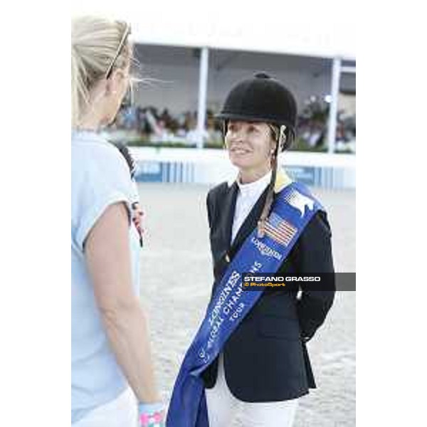 LGCT of Miami Beach - Grand Prix - Prize giving ceremony - Edwina Tops-Alexander (AUS), - Miami Beach, - 8 April 2018 - ph.Stefano Grasso/LGCT
