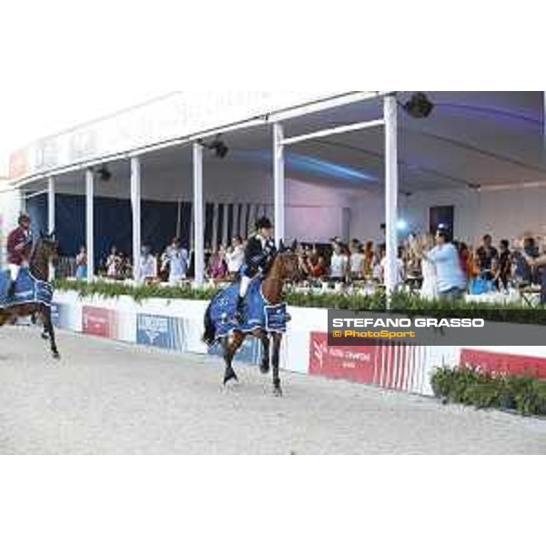 LGCT of Miami Beach - Grand Prix - Lap of Honour for Edwina Tops-Alexander (AUS) - Miami Beach, - 8 April 2018 - ph.Stefano Grasso/LGCT