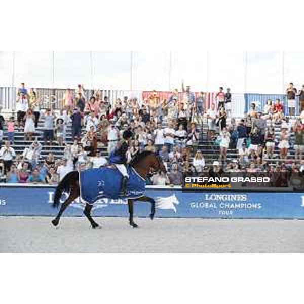 LGCT of Miami Beach - Grand Prix - Lap of Honour for Edwina Tops-Alexander (AUS) - Miami Beach, - 8 April 2018 - ph.Stefano Grasso/LGCT