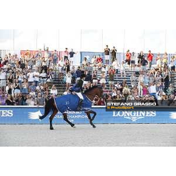 LGCT of Miami Beach - Grand Prix - Lap of Honour for Edwina Tops-Alexander (AUS) - Miami Beach, - 8 April 2018 - ph.Stefano Grasso/LGCT