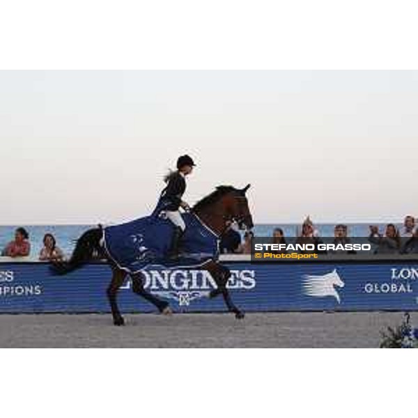 LGCT of Miami Beach - Grand Prix - Lap of Honour for Edwina Tops-Alexander (AUS) - Miami Beach, - 8 April 2018 - ph.Stefano Grasso/LGCT
