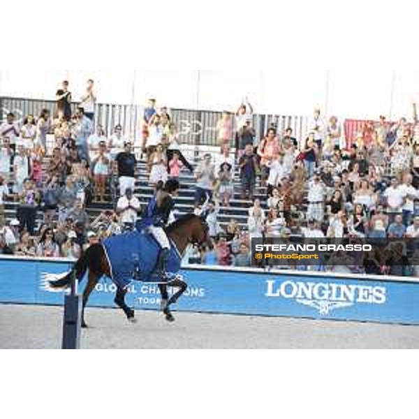 LGCT of Miami Beach - Grand Prix - Lap of Honour for Edwina Tops-Alexander (AUS) - Miami Beach, - 8 April 2018 - ph.Stefano Grasso/LGCT