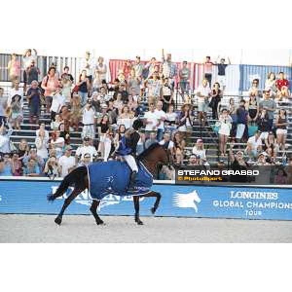 LGCT of Miami Beach - Grand Prix - Lap of Honour for Edwina Tops-Alexander (AUS) - Miami Beach, - 8 April 2018 - ph.Stefano Grasso/LGCT