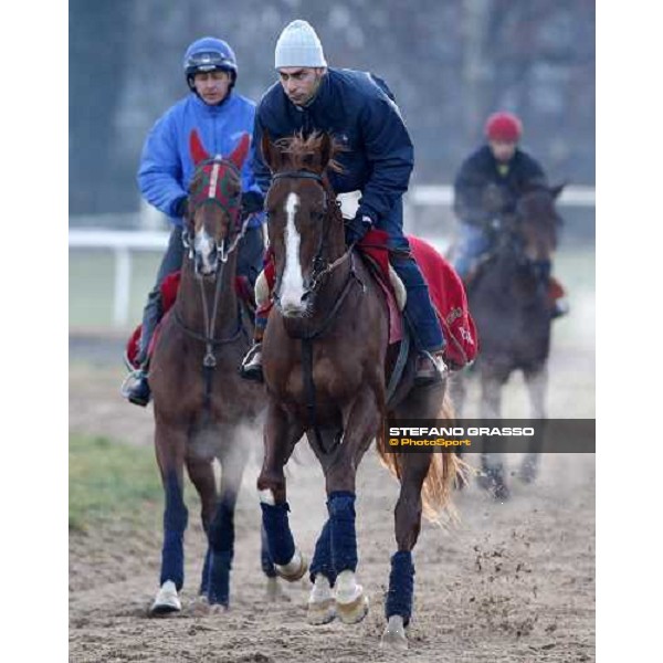 Alessandro Botti at San Siro during a training session Milan, San Siro - La Maura, 17th jan. 2008 ph. Stefano Grasso