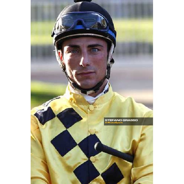Maurizio Vargiu at Mediterraneo racecourse Siracusa, 12th jan. 2008 ph. Stefano Grasso