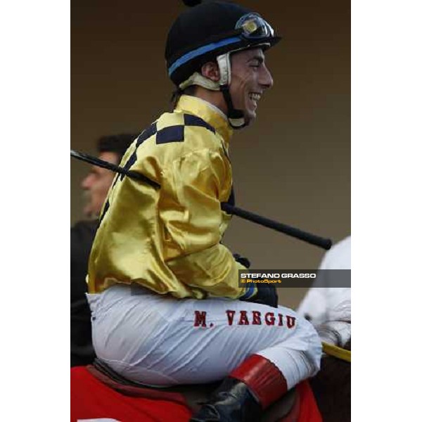 Maurizio Vargiu at Mediterraneo racecourse Siracusa, 12th jan. 2008 ph. Stefano Grasso