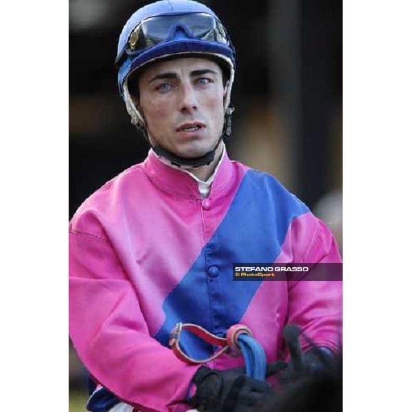 Maurizio Vargiu at Mediterraneo racecourse Siracusa, 12th jan. 2008 ph. Stefano Grasso