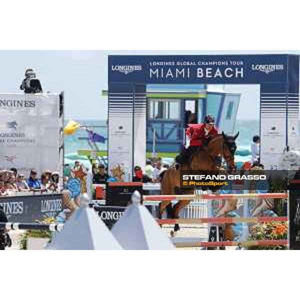 GCL of Miami Beach - Class 14 - Pius Schwizer (SUI) on Chidame Z - Miami Beach, - 7 April 2018 - ph.Stefano Grasso/GCL