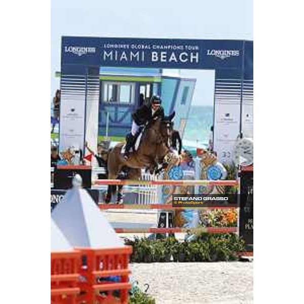 GCL of Miami Beach - Class 14 - Eric Lamaze (CAN) on Fine Lady 5 - Miami Beach, - 7 April 2018 - ph.Stefano Grasso/GCL