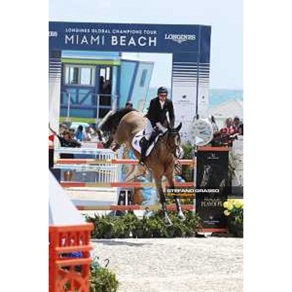 GCL of Miami Beach - Class 14 - Eric Lamaze (CAN) on Fine Lady 5 - Miami Beach, - 7 April 2018 - ph.Stefano Grasso/GCL