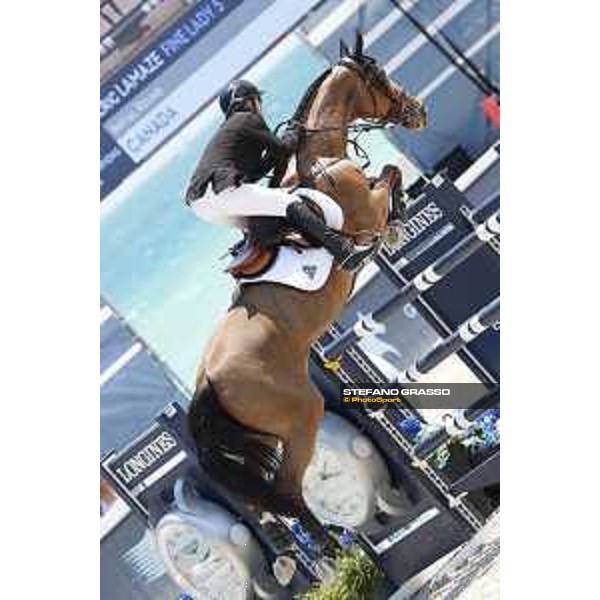 GCL of Miami Beach - Class 14 - Eric Lamaze (CAN) on Fine Lady 5 - Miami Beach, - 7 April 2018 - ph.Stefano Grasso/GCL