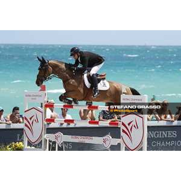 GCL of Miami Beach - Class 14 - Eric Lamaze (CAN) on Fine Lady 5 - Miami Beach, - 7 April 2018 - ph.Stefano Grasso/GCL