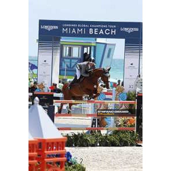 GCL of Miami Beach - Class 14 - Philipp Weishaupt (GER) on Lasse K - Miami Beach, - 7 April 2018 - ph.Stefano Grasso/GCL