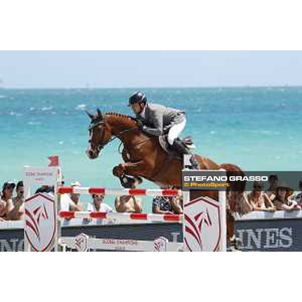GCL of Miami Beach - Class 14 - Philipp Weishaupt (GER) on Lasse K - Miami Beach, - 7 April 2018 - ph.Stefano Grasso/GCL