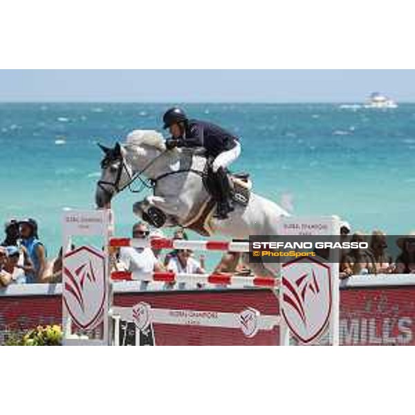 GCL of Miami Beach - Class 14 - Michael Whitaker (GBR) on Valmy de la Lande - Miami Beach, - 7 April 2018 - ph.Stefano Grasso/GCL