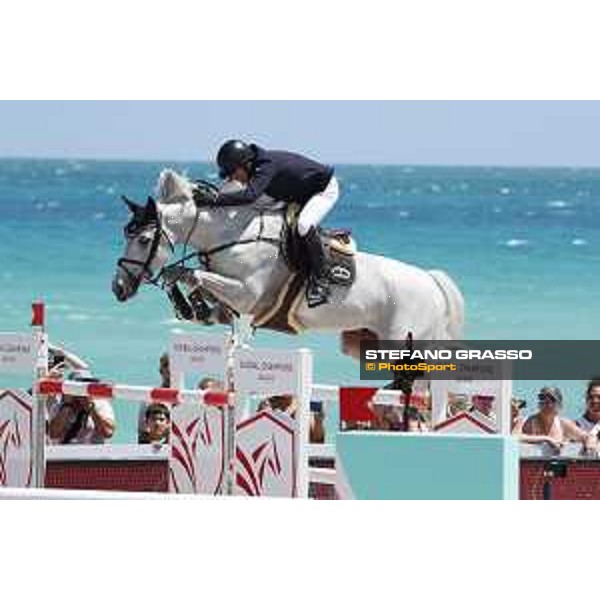 GCL of Miami Beach - Class 14 - Michael Whitaker (GBR) on Valmy de la Lande - Miami Beach, - 7 April 2018 - ph.Stefano Grasso/GCL
