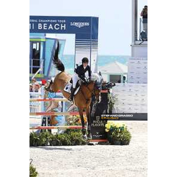 GCL of Miami Beach - Class 14 - Jessica Springsteen (USA) on RMF Swinny du Parc - Miami Beach, - 7 April 2018 - ph.Stefano Grasso/GCL
