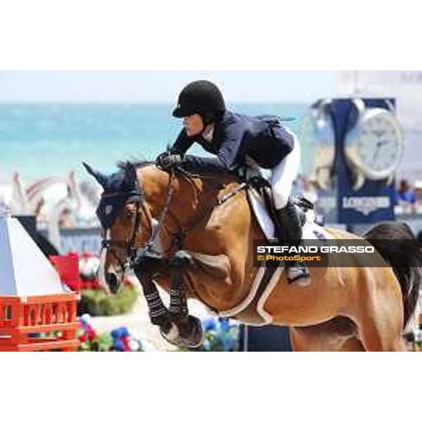 GCL of Miami Beach - Class 14 - Jessica Springsteen (USA) on RMF Swinny du Parc - Miami Beach, - 7 April 2018 - ph.Stefano Grasso/GCL