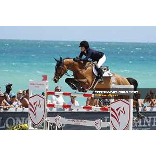 GCL of Miami Beach - Class 14 - Jessica Springsteen (USA) on RMF Swinny du Parc - Miami Beach, - 7 April 2018 - ph.Stefano Grasso/GCL