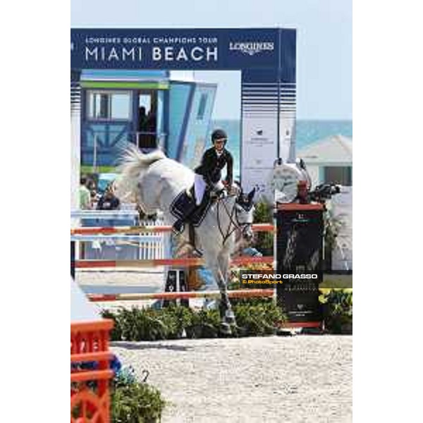 GCL of Miami Beach - Class 14 - Megane Moissonier (FRA) on Umours Batilly - Miami Beach, - 7 April 2018 - ph.Stefano Grasso/GCL