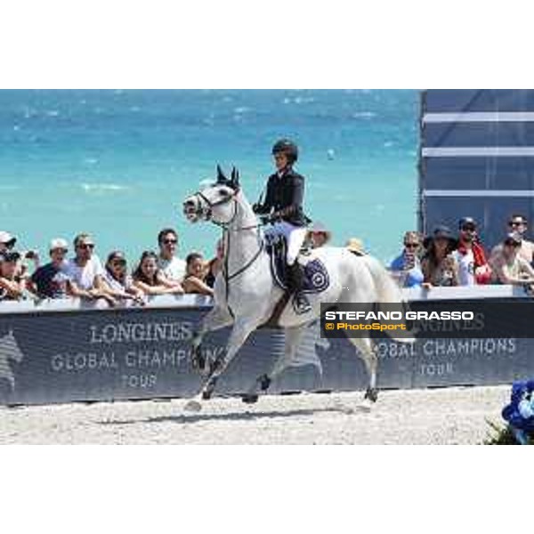 GCL of Miami Beach - Class 14 - Megane Moissonier (FRA) on Umours Batilly - Miami Beach, - 7 April 2018 - ph.Stefano Grasso/GCL