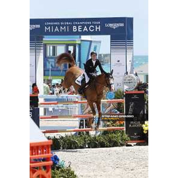 GCL of Miami Beach - Class 14 - Marcus Ehning (GER) on Funky Fred - Miami Beach, - 7 April 2018 - ph.Stefano Grasso/GCL