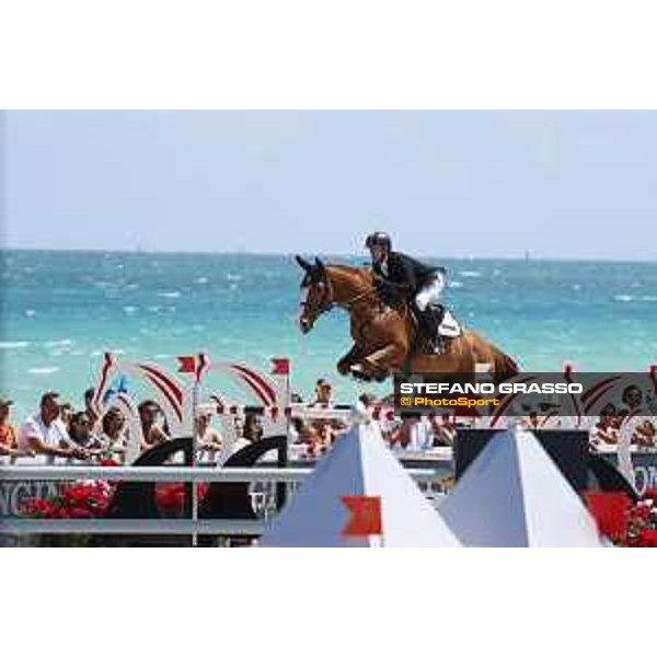 GCL of Miami Beach - Class 14 - Marcus Ehning (GER) on Funky Fred - Miami Beach, - 7 April 2018 - ph.Stefano Grasso/GCL
