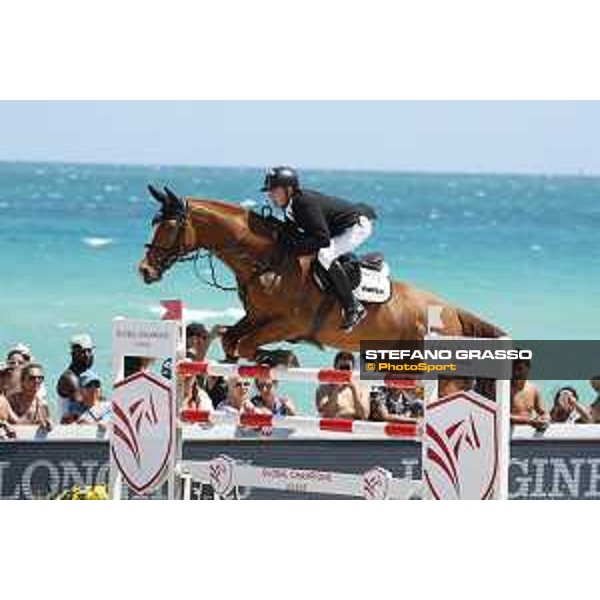 GCL of Miami Beach - Class 14 - Marcus Ehning (GER) on Funky Fred - Miami Beach, - 7 April 2018 - ph.Stefano Grasso/GCL