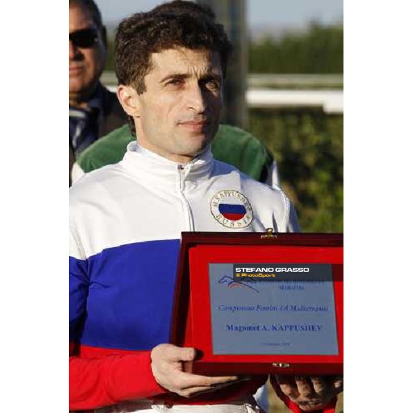 Magomet A. Kappushev at Mediterraneo racecourse Siracusa, 12th jan. 2008 ph. Stefano Grasso
