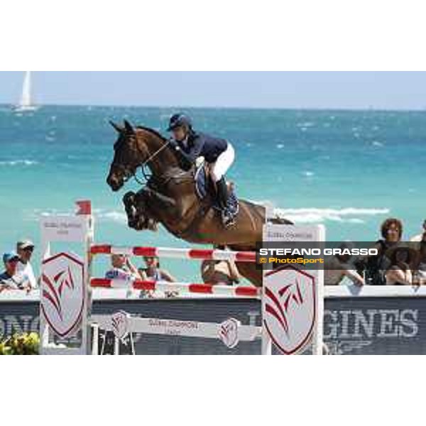 GCL of Miami Beach - Class 14 - Evelina Tovek (SWE) on Dalila de la Pomme - Miami Beach, - 7 April 2018 - ph.Stefano Grasso/GCL