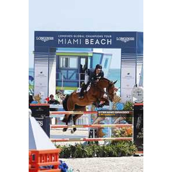 GCL of Miami Beach - Class 14 - Daniel Bluman (ISR) on Bacara d?Archonfosse - Miami Beach, - 7 April 2018 - ph.Stefano Grasso/GCL