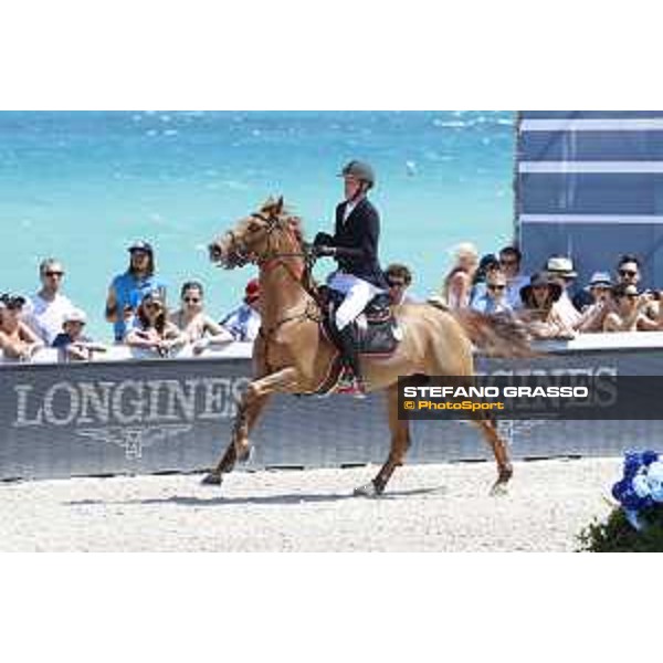 GCL of Miami Beach - Class 14 - Kevin Staut (FRA) on Ayade e Septon et HDC - Miami Beach, - 7 April 2018 - ph.Stefano Grasso/GCL